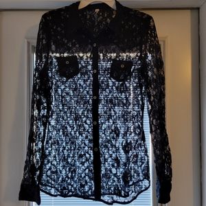Roper lace top